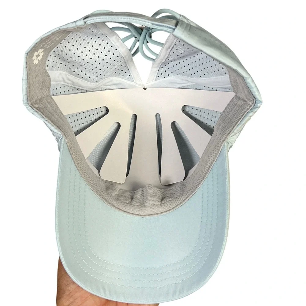 VIMHUE Ponytail Baseball Cap Womens 57 Light Blue New AHC UPF 50+ Athletic Hat